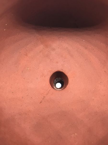 1995年山水景甕型壺(朱泥)(作者:怡陶軒) 