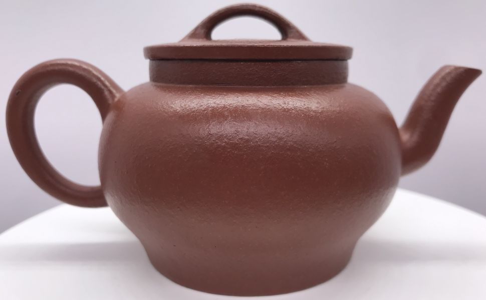 清末烏骨內胎香修壺(清末)(朱泥) 