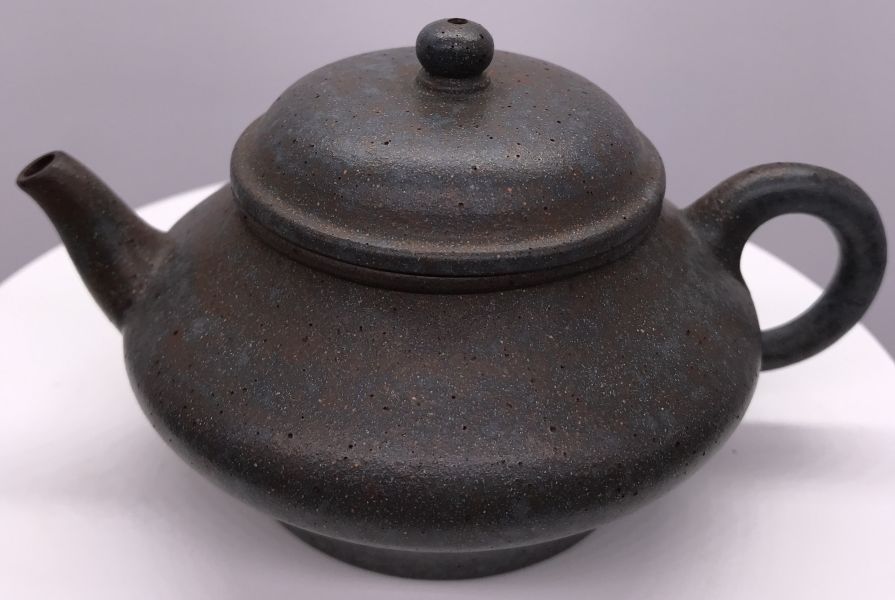 不可考年窯變古壺(紫砂)(作者:延年益壽) 