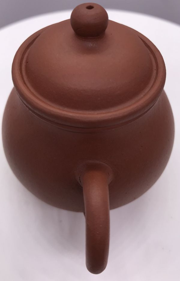 1990年3杯小芭樂壺(紅土)(作者:中國宜興(秀琴)) 