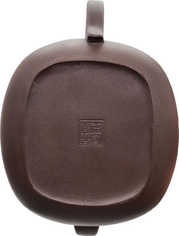 1980年印包壺(作者:鮑利安)(紫砂) 