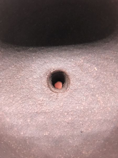 1990年代仿古香鼎壺(青灰砂)(作者:孟臣) 