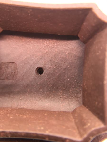 名家紫砂八方壺 