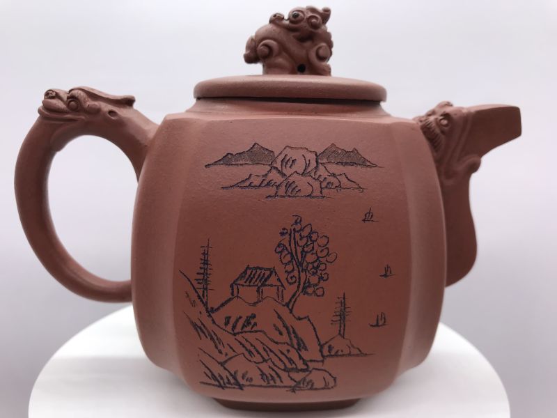 2020年高瞻遠矚玉璽壺(紅土)(作者:毛國強) 