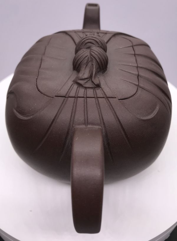 1980年印包壺(作者:鮑利安)(紫砂) 