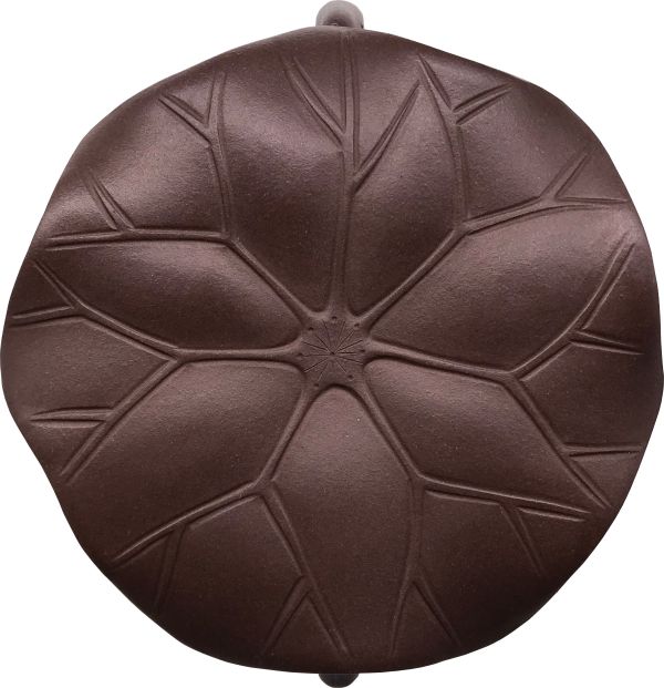 1990年荷葉紫砂壺(王連芳) 