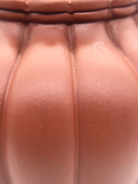 菊罐(紅泥)茶壺 