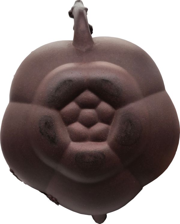 1955年五瓣梅花壺(紫砂)(作者:無名) 