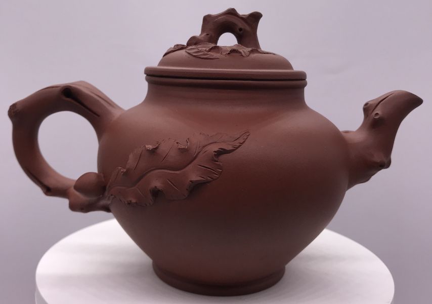 1990年桃報春(作者:顧秀華)(紅土) 