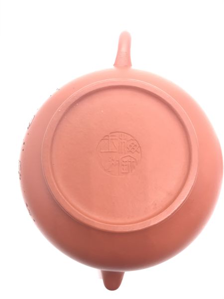 早期輟球茶壺 (朱泥)(作者:梅寶丕) 