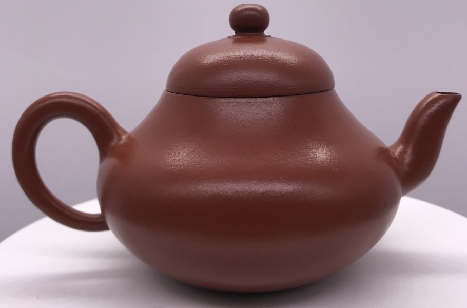 不知年代(朱泥)孟臣壺 