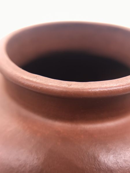 早期1980年代朱泥寶玉陶壺 