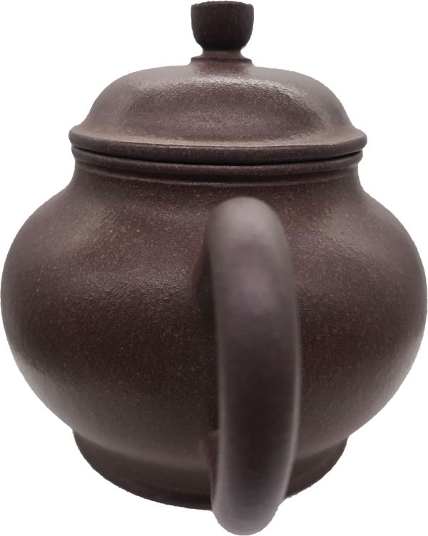 1990"巨輪珠"紫容砂茶壺 