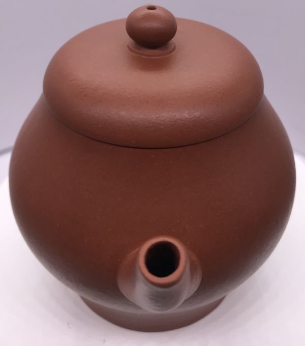 1990年代仿古(朱泥)甕型壺(名記) 