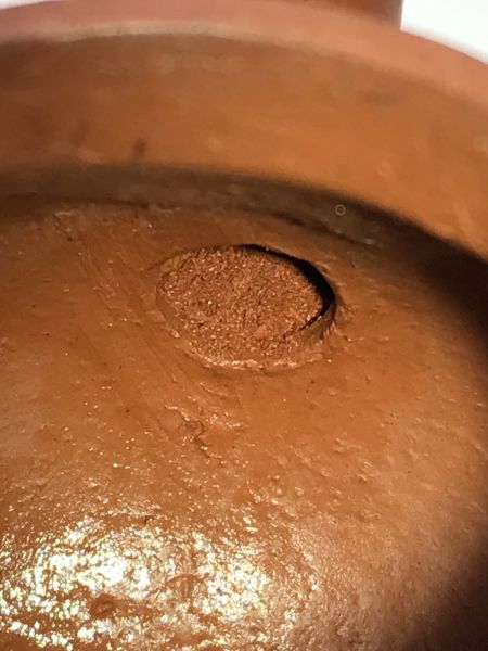 1980年思亭壺(朱泥)(作者:福記龍印) 