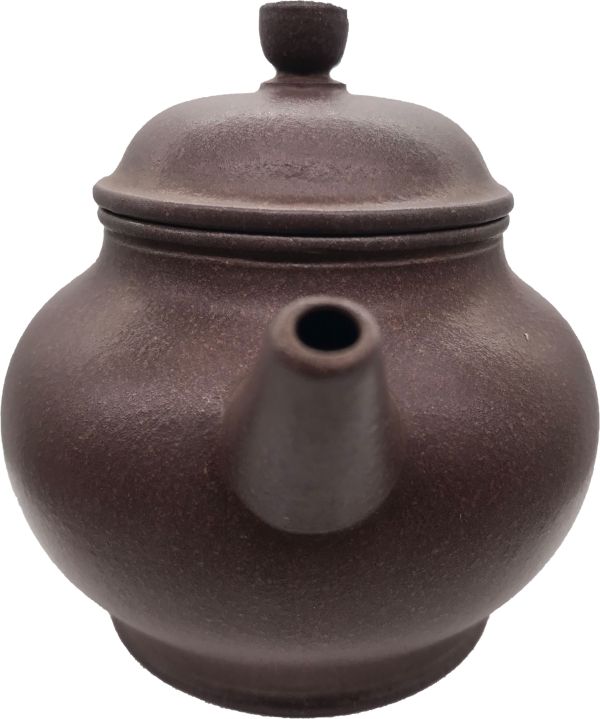 1990"巨輪珠"紫容砂茶壺 