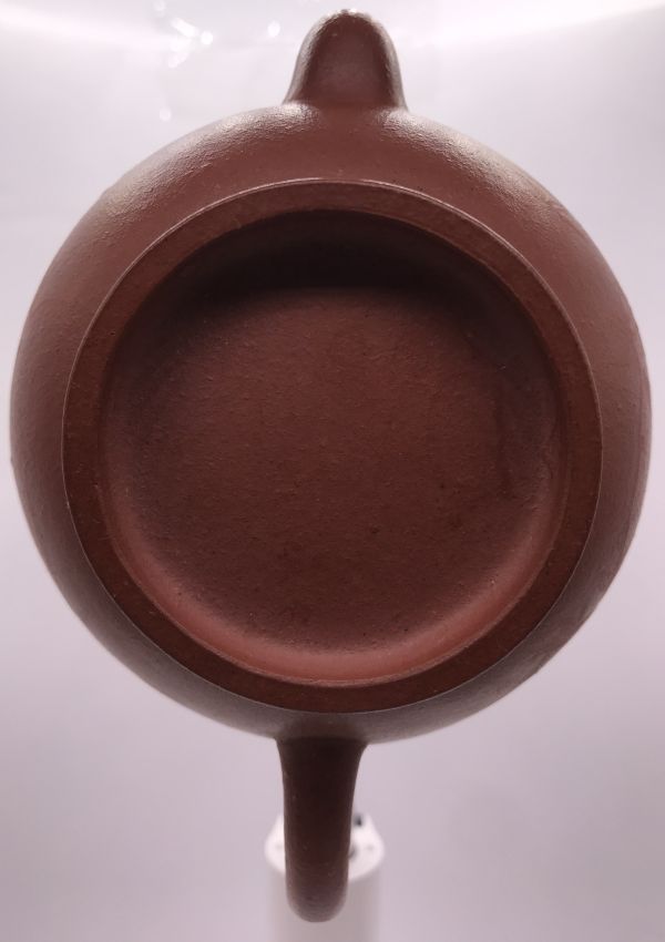 1980年仿古泥繪壺(朱泥+泥繪) 