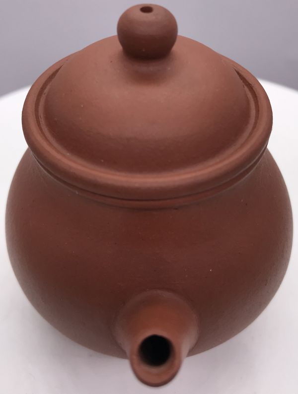 1990年3杯小芭樂壺(紅土)(作者:中國宜興(秀琴)) 