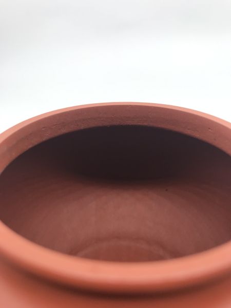 早期輟球茶壺 (朱泥)(作者:梅寶丕) 