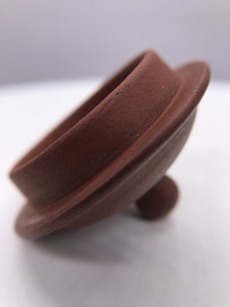 1980年3杯(紅土)標準壺(作者:旦娣) 