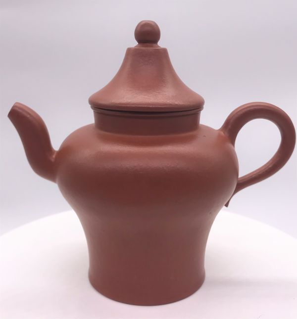 早期1980年代朱泥寶玉陶壺 