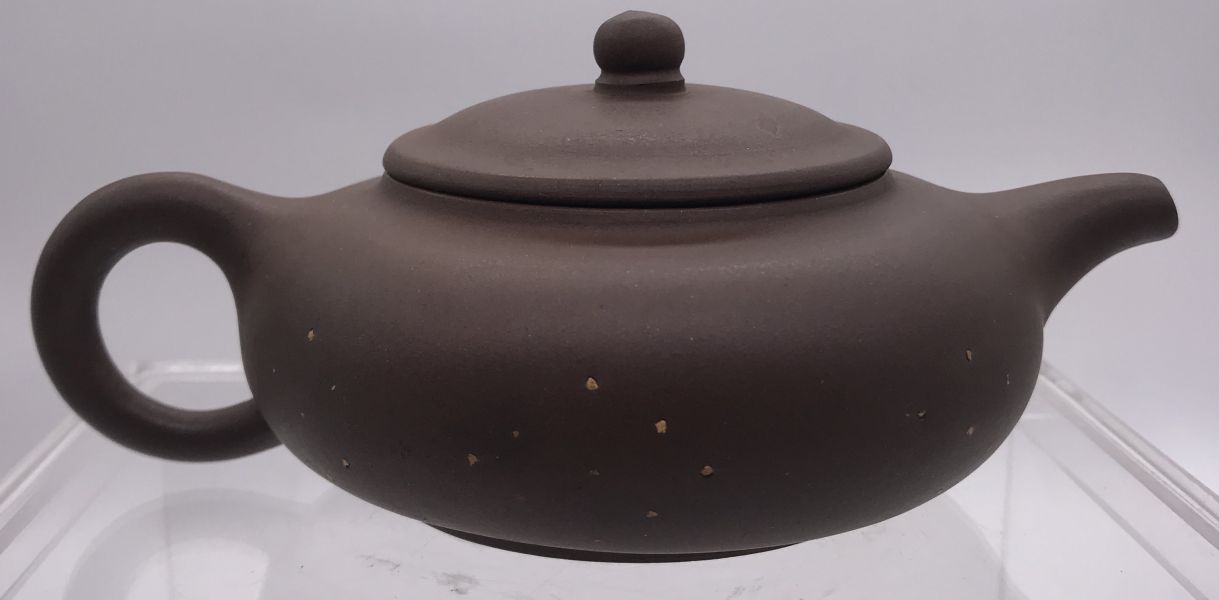 1990年鋪砂圓扁茶壺(二廠) 