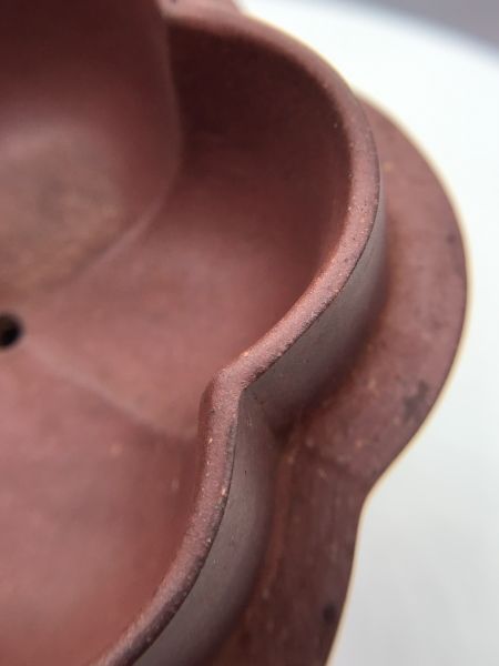 1955年五瓣梅花壺(紫砂)(作者:無名) 