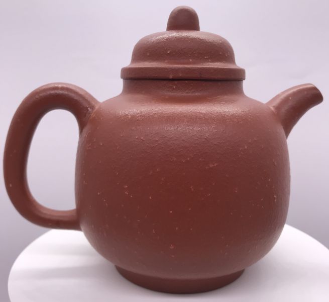 1990年代仿古(朱泥)乳丁壺(孟臣) 