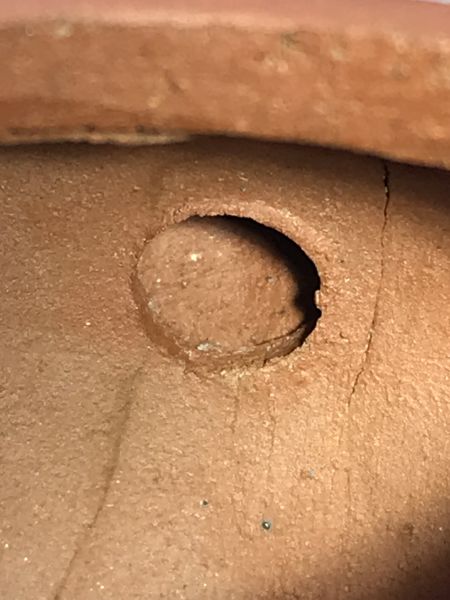 1980年3杯(紅土)標準壺(作者:旦娣) 