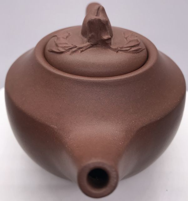 1980年小石桃壺(紫砂清水泥)(作者:洪源) 