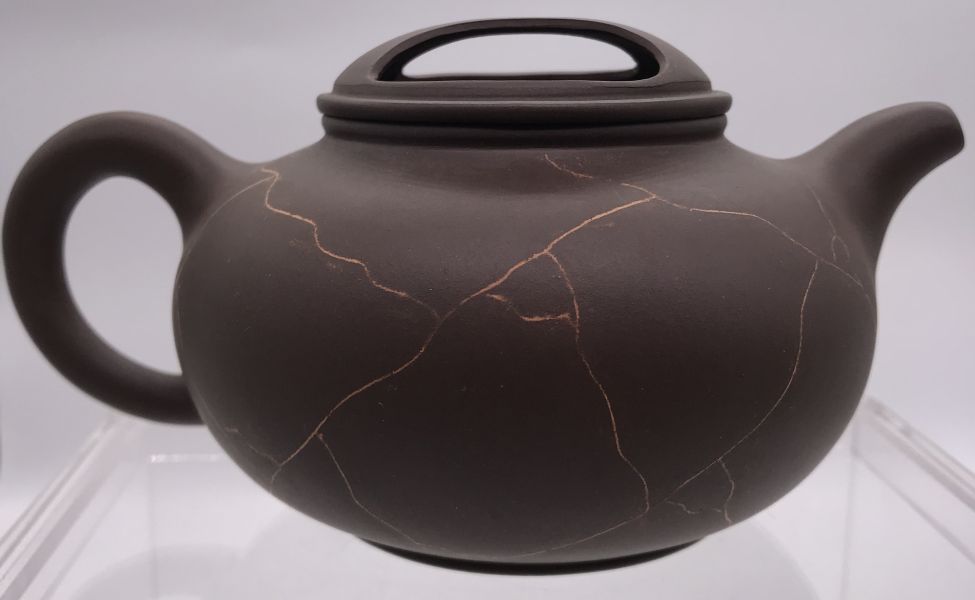 1995年冰裂年蓋茶壺(紫砂) 