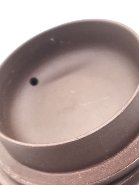 (金魚展翅)紫砂茶壺 