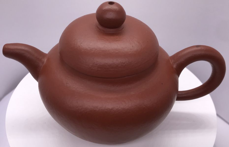 1992年仿古輟球壺(趙莊朱泥)(龍印) 