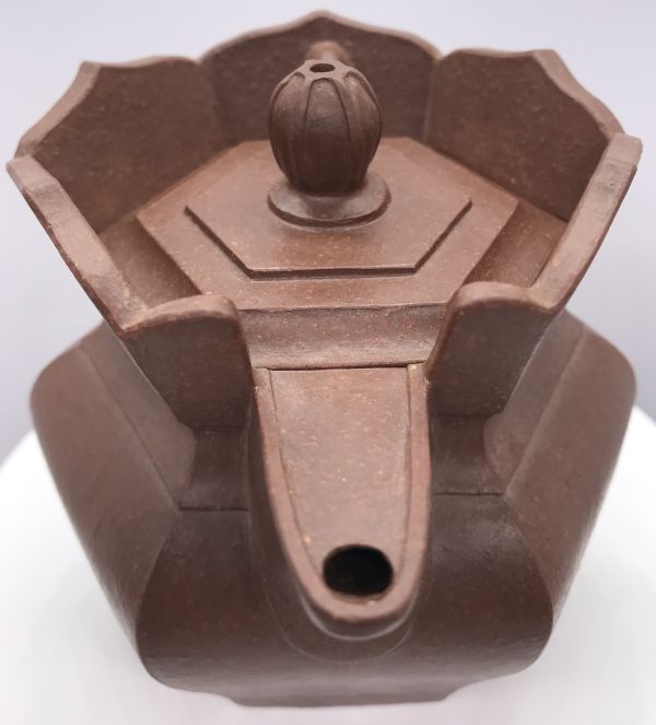 1990年僧帽壺(紫砂容砂)(作者:徐陸明) 