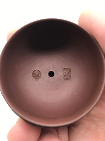 早期收藏紫砂老茶壺 