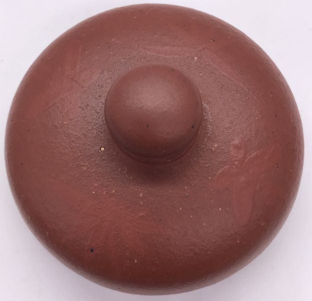 1980年仿古泥繪壺(朱泥+泥繪) 