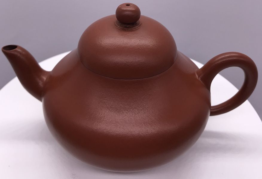 不知年代(朱泥)孟臣壺 