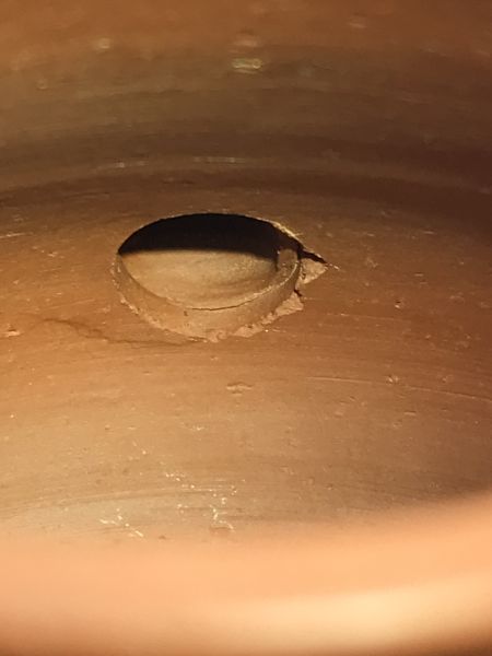 1990年盞圓神燈壺(朱泥) 