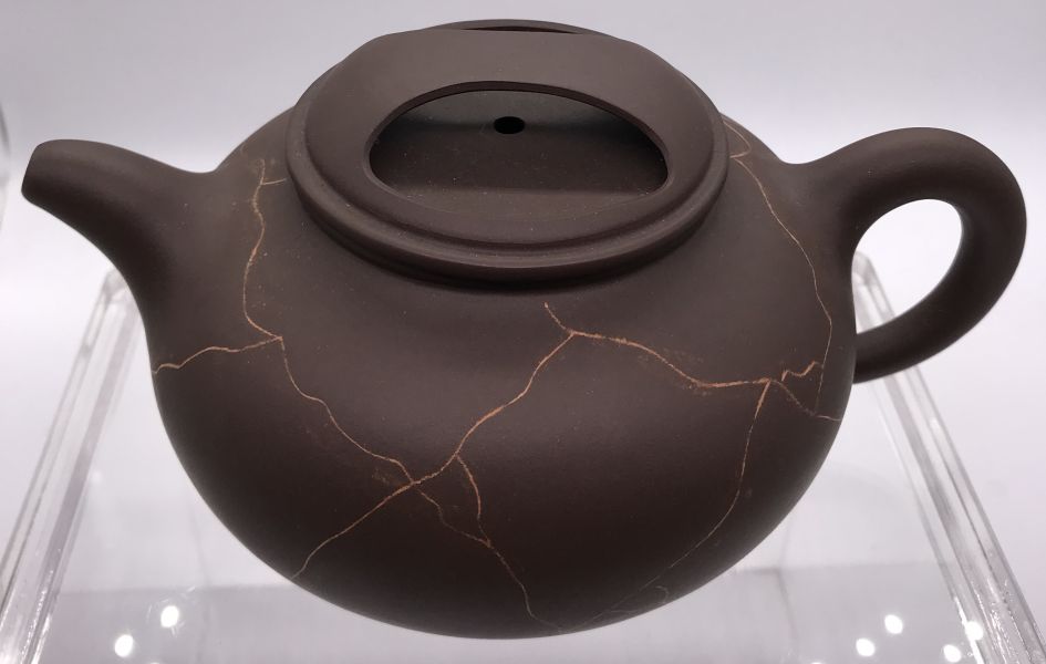 1995年冰裂年蓋茶壺(紫砂) 