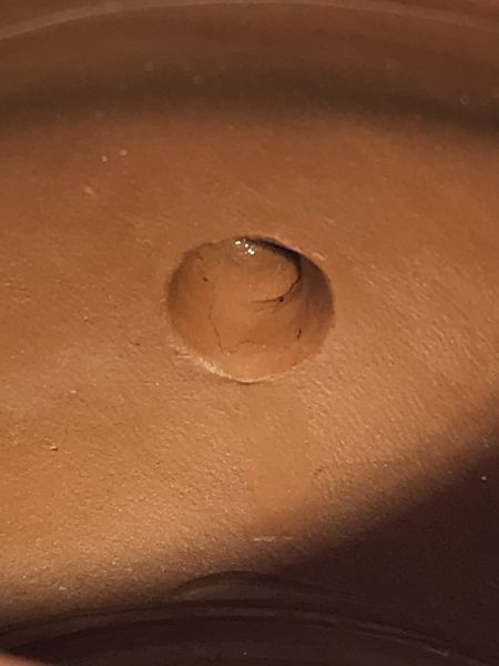 清代古壺(朱泥)(作者:乾隆年製) 