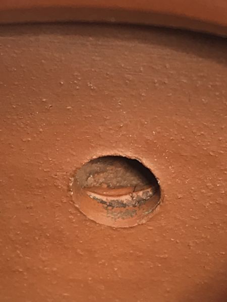 1999年六角宮燈(趙莊朱泥)(作者:大清乾隆年製) 