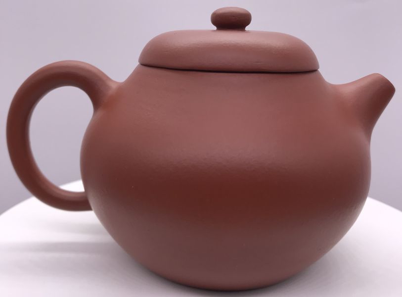 現代(朱泥)平蓋龍蛋(作者:李紅娟)現代(朱泥)平蓋龍蛋(作者:李紅娟) 