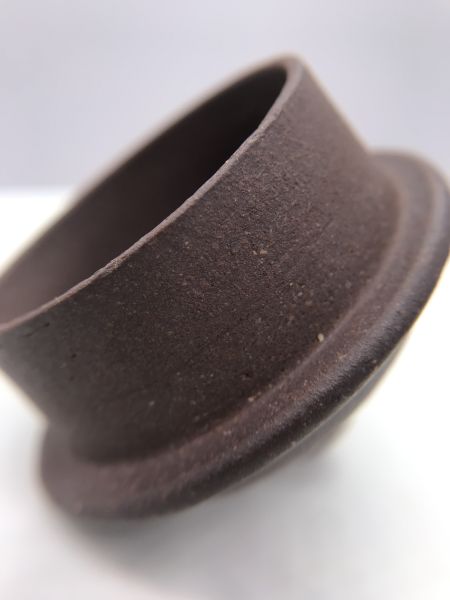 1990年代仿古香鼎壺(青灰砂)(作者:孟臣) 