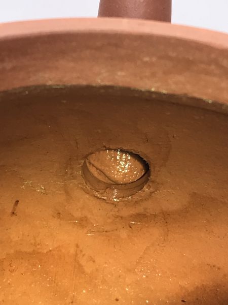 1990年代仿古(朱泥)甕型壺(名記) 