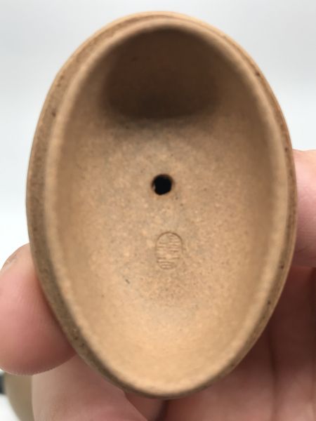 1980年芒果段泥茶壺 