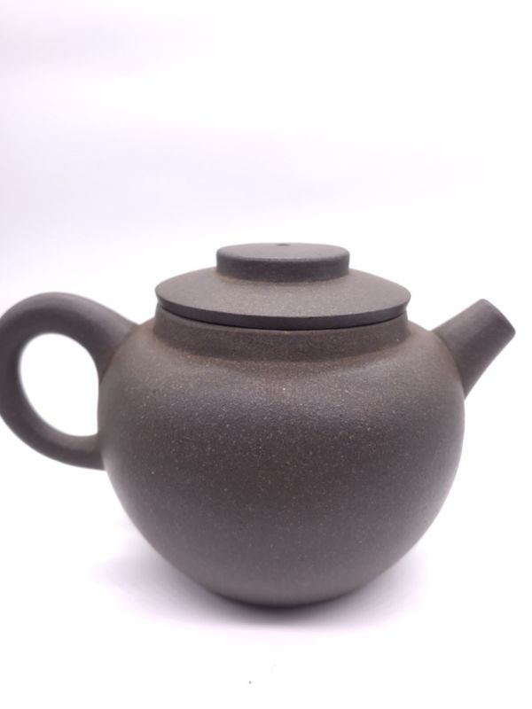 民國初年(日式巨輪朱)紫砂老茶壺 