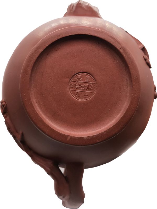 1990年中梅報春壺(紅土)(作者:宜興湯渡陶業) 