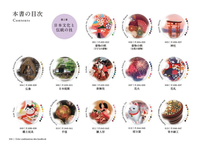 《日本の美しい色と言葉》 Photoshop,日本,插畫,手作,設計,室內設計,繪畫