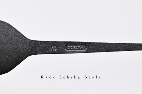 菓道一菓流　金箆黒 和菓子,製菓,職人,匠人,日本製造,日式點心,日式甜點,廚房,料理,廚具,造型,鐵鏟,,⼀菓流