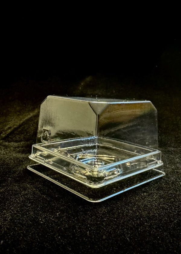 【推薦】透明方形吸塑盒10入一組 和菓子,製菓,職人,匠人,日本製造,日式點心,日式甜點,廚房,料理,方形,透明吸塑盒,塑料,食品級,日本,日本進口,包裝